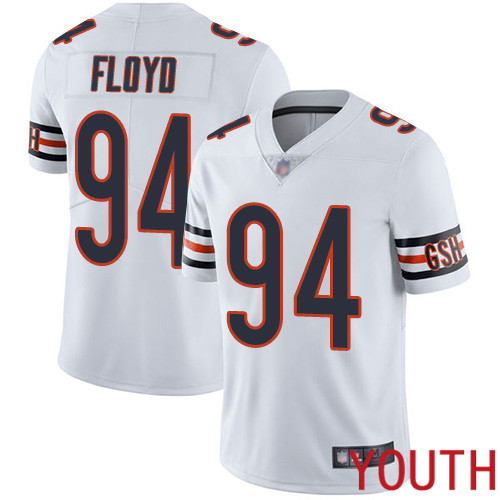 Chicago Bears Limited White Youth Leonard Floyd Road Jersey NFL Football #94 Vapor Untouchable->chicago bears->NFL Jersey
